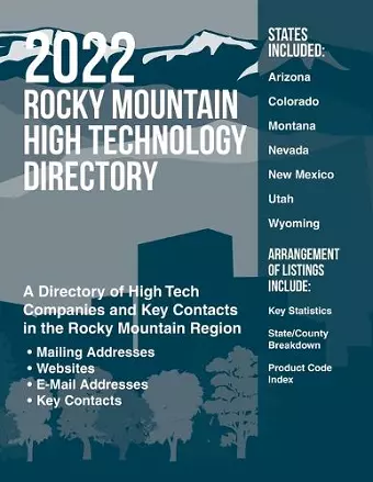 Rocky Mountain High Technology Directory 2022 cover