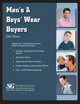 Men's & Boys Wear Buyers Directory 2022 cover