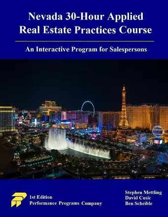 Nevada 30-Hour Applied Real Estate Practices Course cover