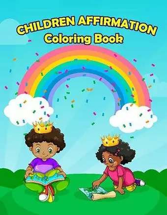 Children Affirmation Coloring Book cover