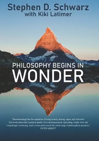 Philosophy Begins in Wonder cover