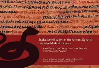 Snake Identification in the Ancient Egyptian Brooklyn Medical Papyrus cover