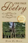 One Page Poetry cover