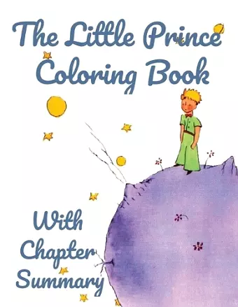 The Little Prince Coloring Book cover