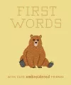 First Words with Cute Embroidered Friends cover