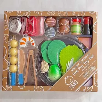 Wooden and Magnetic Hot Pot Toy Set cover