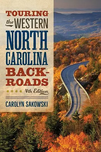 Touring the Western North Carolina Backroads cover