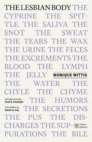 The Lesbian Body cover