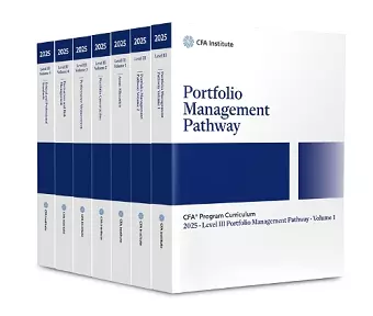 2025 CFA Program Curriculum Level III Portfolio Management Box Set cover