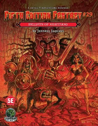 Fifth Edition Fantasy #30: Hellpits of Nightfang (5E) cover