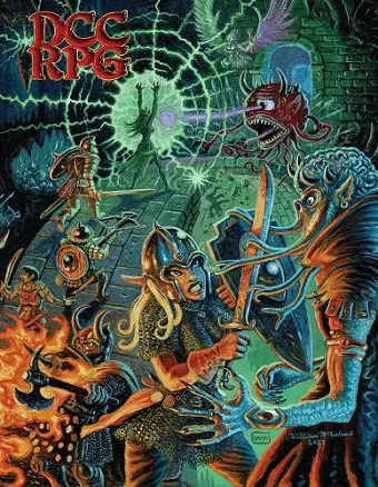Dungeon Crawl Classics Core Rulebook - William McAusland Cover cover