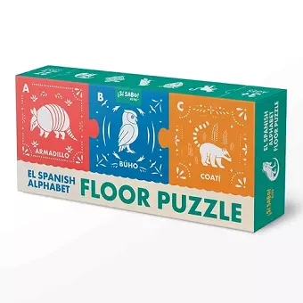 El Spanish Alphabet Jumbo Floor Puzzle cover