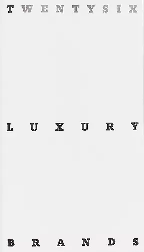 Twenty Six Luxury Brands cover