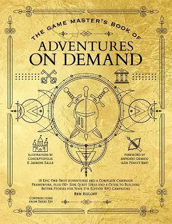 The Game Master's Book of Adventures on Demand cover