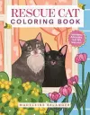 Rescue Cat Coloring Book cover