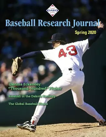 Baseball Research Journal (BRJ), Volume 49 #1 cover