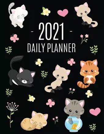 Cats Daily Planner 2021 cover