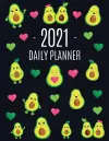 Avocado Daily Planner 2021 cover