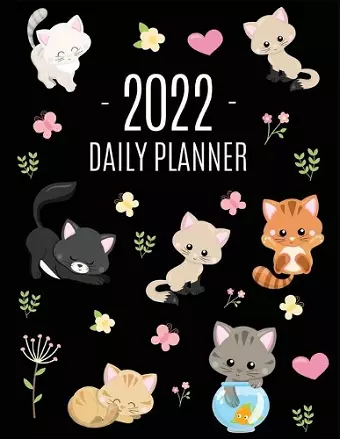 Cats Daily Planner 2022 cover