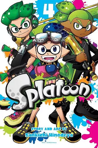 Splatoon, Vol. 4 cover