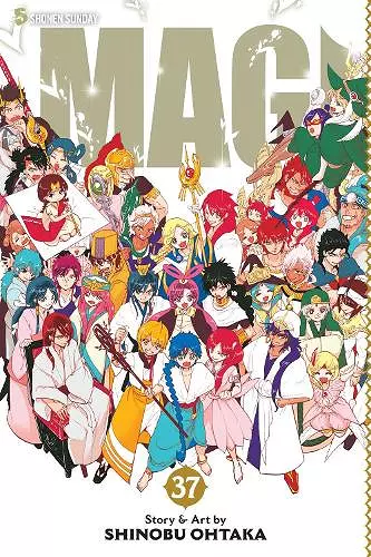 Magi: The Labyrinth of Magic, Vol. 37 cover