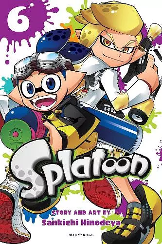 Splatoon, Vol. 6 cover