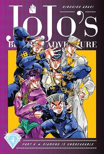 JoJo's Bizarre Adventure: Part 4--Diamond Is Unbreakable, Vol. 4 cover