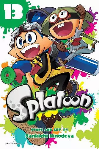 Splatoon, Vol. 13 cover