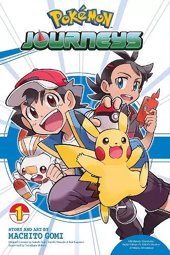 Pokémon Journeys, Vol. 1 cover