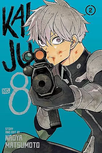 Kaiju No. 8, Vol. 2 cover
