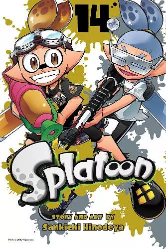 Splatoon, Vol. 14 cover