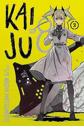 Kaiju No. 8, Vol. 3 cover