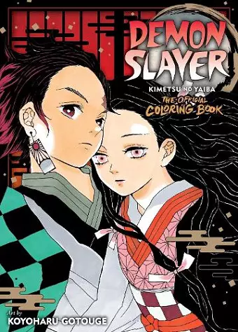 Demon Slayer: Kimetsu no Yaiba: The Official Coloring Book cover