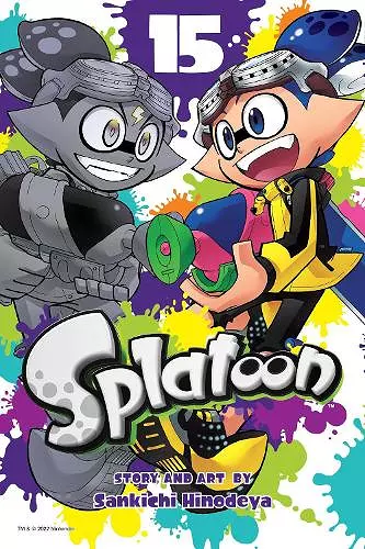 Splatoon, Vol. 15 cover