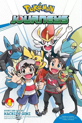 Pokémon Journeys, Vol. 4 cover