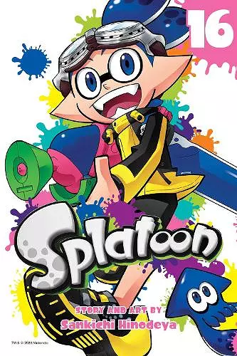 Splatoon, Vol. 16 cover