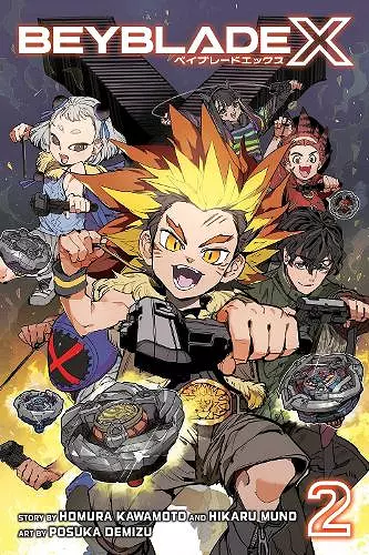 Beyblade X, Vol. 2 cover