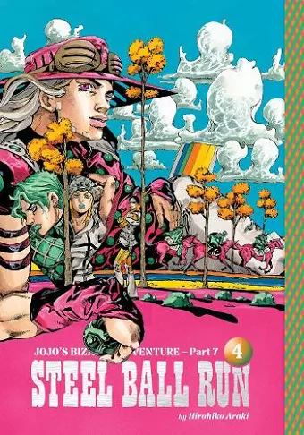 JoJo's Bizarre Adventure: Part 7--Steel Ball Run, Vol. 4 cover