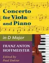 Hoffmeister, Franz Anton - Concerto in D Major - Viola and Piano - by Paul Doktor - International cover