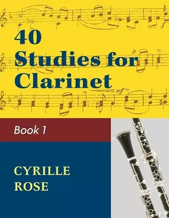 40 Studies for Clarinet, Book 1 cover