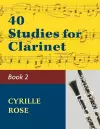 40 Studies for Clarinet, Book 2 cover