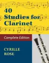 40 Studies for Clarinet (Book 1, Book 2) cover