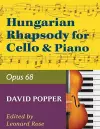 Popper - Hungarian Rhapsody Opus 68 For Cello and Piano (No. 1759) cover