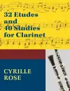 32 Etudes and 40 Studies for Clarinet cover