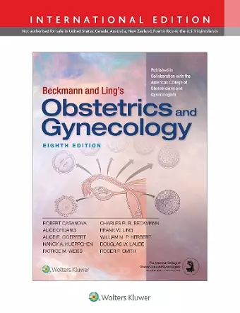 Beckmann and Ling's Obstetrics and Gynecology cover