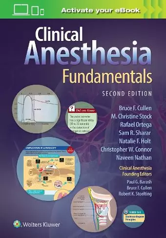 Clinical Anesthesia Fundamentals: Print + Ebook with Multimedia cover