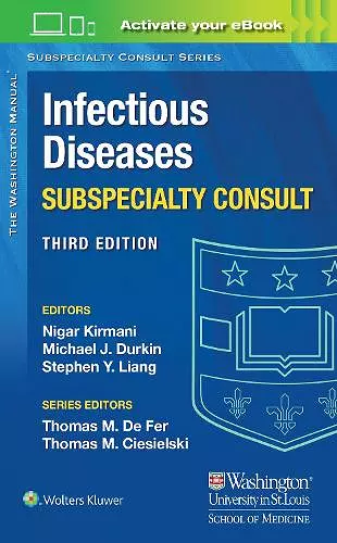 Washington Manual Infectious Disease Subspecialty Consult cover