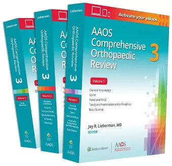 AAOS Comprehensive Orthopaedic Review 3: Print + Ebook cover