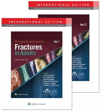 Rockwood and Green's Fractures in Adults cover