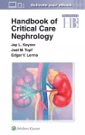 Handbook of Critical Care Nephrology cover